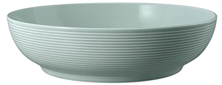 Seltmann Weiden Beat Arctic Blue Tazón para Comida Ensaladera de Porcelana Ø 25 cm