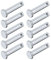 METALLIXITY Forcella Perni (6mmx20mm) 12pz, Singolo Foro Piatto Testa Carbonio Acciaio Fissaggio Perno - per Metallo Dispositivi, Arredamento Installazione, Industriale, Fai-da-Te