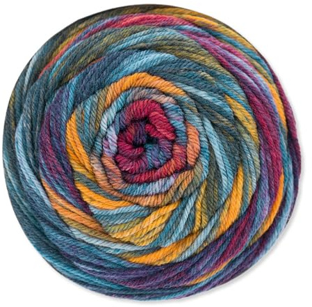 Frida's Ullhus Austermann 100 g Step Merino 4-vägs ny ull sockull stickad virkning handarbete 23 färger (15 | jeans)