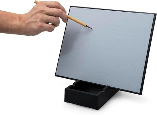 IRSTBL Zen - Tavoletta per Disegno ad Acqua - Tavola per Scrivere e Disegnare per Mindfulness e Meditazione - Set per Pittura Senza Inchiostro con Supporto e Pennello