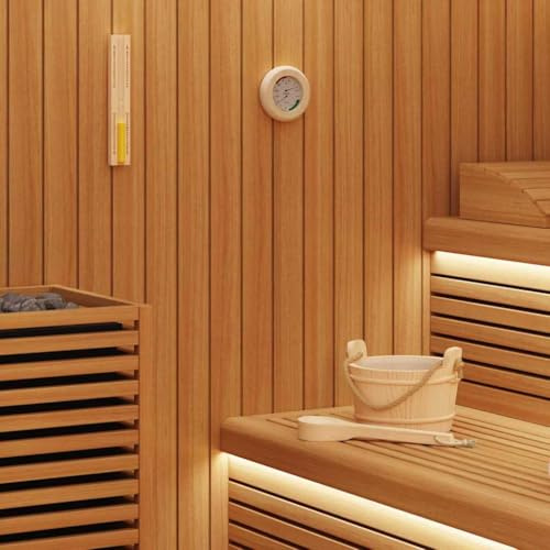 Generico Set di Accessori per Sauna 4 PCS Marrone,Piscine e Spa,Accessori sauna-42023676