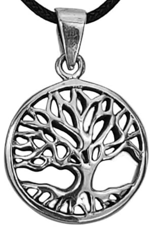 Kiss of Leather Lebensbaum Anhänger aus 925 Sterling Silber Nr. 85