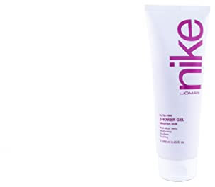 NIKE - Ultra Pink 250 ml, Gel de Baño Mujer, para Piel Sensible, con Aloe Vera, Aroma Oriental Gourmand, Gel Femenino, Fresco
