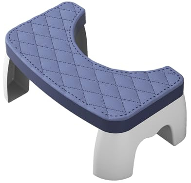 Tabouret De Toilette Physiologique | Marche Pied Toilette pour Adultes Et Enfant | Marche Pied WC pour Adulte | Repose Pied en PP Matériel pour Adopter La Position Squatty AntiConstipation