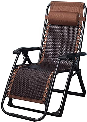 Extra breite Liegestühle für den Garten aus Rattan, klappbarer Liegestuhl für den Garten | Gartenliegen und Liegestühle, Relaxsessel, Campingstühle, Strandstühle, Liegestühle