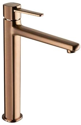 Countertop Bathroom Basin Mixer Tap Tall Copper Bronze Glamour