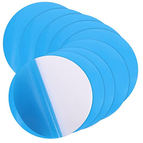 ORFOFE 10stücke PVC Reparatur Patch Für Aufblasbare Boote Schwimmringe Und Spielzeuge Selbstklebendes Reparaturset Für Luftmatratzen Zelte Und Regenbekleidung