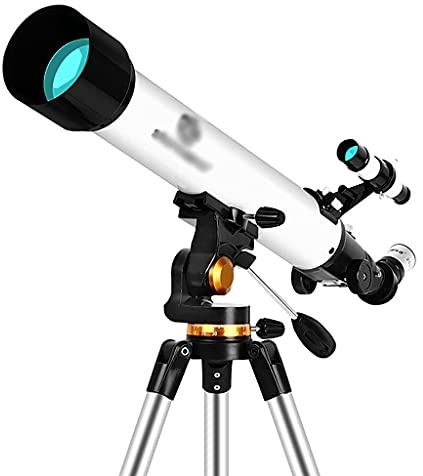 HSSMEUR Tragbares Teleskop, 700-mm-Astronomisches Refraktor-Teleskop, vollständig beschichtete Glasoptik mit Telefonadapter