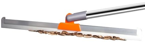 Rascador de silicona retráctil, rascador de silicona, rasqueta de escoba | Rascador de suelo con mango largo, escoba de silicona - Multifuncional giratorio para baño, limpieza de suelos para baño