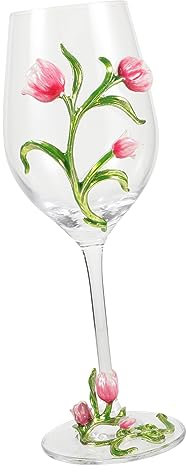 Mikinona Bicchiere di vino rosso Calice bicchieri di vino rosso forma tulipano tazza bicchieri cocktail bicchiere alto coppa di vino di contenitore per cocktail