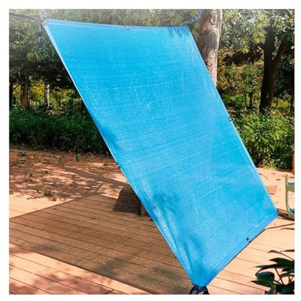 Telo Ombreggiante con Occhielli, Sun Panno Parasole 90% Tasso di Ombreggiatura 3x4.0m 3X5.0m 3X6.0m 4x6.0m 5x6.0m Tessuto Ombreggiante per Serra Piante Patio e Canile(6x7.0m/19.7'x23.0')