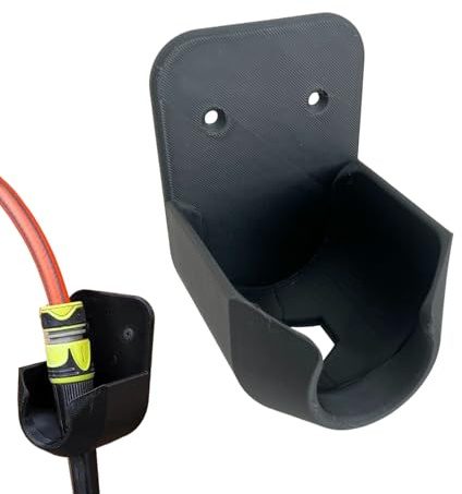 Ratpzou Soporte De Manguera De Pared,Soporte Para Pistola De Riego - Sujetador Antideslizante Para Boquillas Con Orificios De Drenaje Integrados Para Jardín Patio Almacenamiento Piscina
