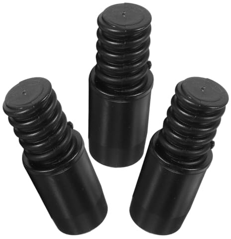 MAJORMENCH 3pcs Threaded Tip Replacement for Telescopic Pole 22mm Threaded End Mop Handle Adapter Repair Kit for Broom and Metal Rod Cleaning Tools
