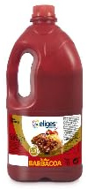 Ifa Eliges Salsa Barbecue con Aroma di Legno di Faggio, Tanica da 1850 g, Confezione da 2