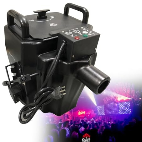 Máquina de Niebla Hielo Seco, 3500W Nebulizador Profesional, Termostato Inteligente, Difusión Humo Sin Ventilador, Alta Densidad, Interior Exterior para Boda DJ Fiesta