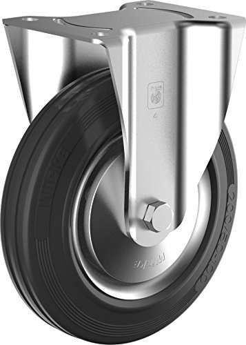 Wicke GB B 02/100/30r-fa Bockrolle, Roller Bearing, Breite 30 mm, Durchmesser 100 mm, Tragkraft 70 kg