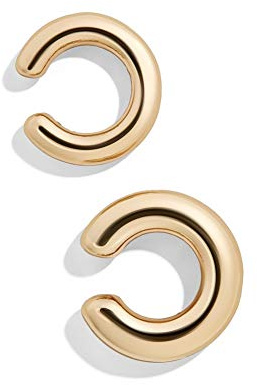 Obidos Cuff Earrings for Women 14K Gold Plated Ear Cuffs for Non Pierced Ears Cartilage Earrings