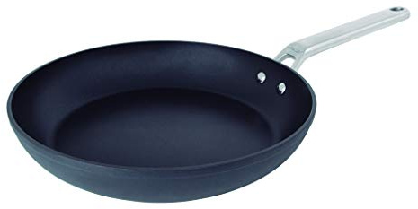 Arcos Serie Samoa | Sarten Antiadherente 22 cm | Aluminio Forjado | Apta cualquier cocina | Mango Acero Inoxidable Efecto Frio | Sistema ahorro energético | Apta lavavajillas | Color Negro
