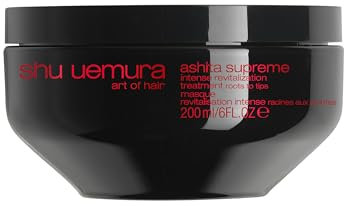 Shu Uemura, Ashita Supreme, Intensiv revitalisierende Haarmaske, Für alle Haartypen, Mit Ashitaba-Extrakt, Für mehr Glanz und Geschmeidigkeit, Anti-Spliss, 200 ml