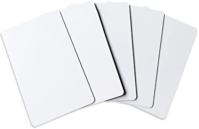 YAVIS (100) 125kHz Schriftsteller, wiederbeschreibbar, Kunststoff, weiß, T5577, RFID-ID-Karte, Nähe, Tür, Eingang, Zugang, Hotel, Schlüssel, Karte