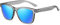 AMEXI Sonnenbrille-Herren-Damen-Polarisiert-Rechteckig-Sonnenbrillen Unisex Retro Klassische Vintage Polarisierte Brille UV400 Schutz Classic Sunglasses Eckig für Fahren