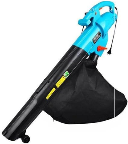 Limpiador de soplado eléctrico 2 en 1, recolector de polvo al vacío/máquina sopladora, trituradora de recolección de hojas de jardín, limpiador de soplado 3000W Eficiente Y Estable