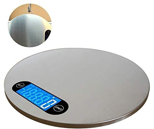 VNNHGB Bilancia Elettronica Bilancia da Cucina di precisione Bilancia Digitale da Forno con Display LCD Funzione Tara Zero per Cucina Pane caffè Pesatura medicinali ECC