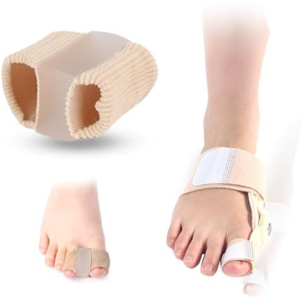 MEMNUN Dual-use Toe Bunion Brace, Bunion Corrector for Women, Hallux Valgus Corrector for Treatment of Bunion, Overlapping Toes and Hammer Toes (S)