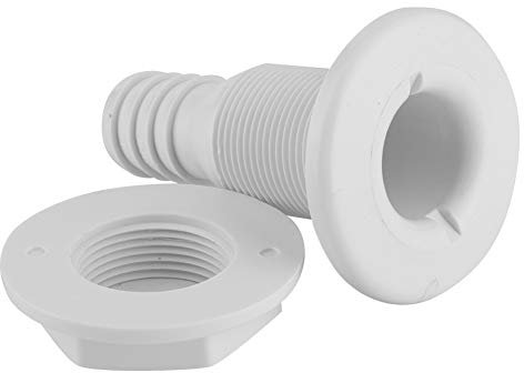 Aramox Attraverso Il Tubo dello Scafo A Aeratore A Aeratore A con Accessorio Marino in Plastica in Plastica in Nylon con Elevata affidabilità per Camion per A Vela Yacht in Barca