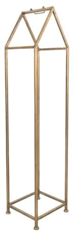 Étagère à bois de chauffage en fer forgé robuste, résistant aux intempéries, support de rangement en bois pour cheminée et jardin