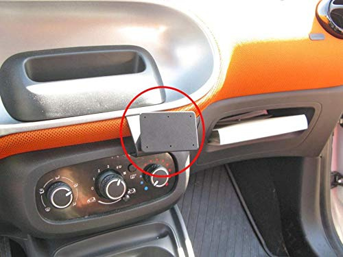 Brodit | ProClip Fahrzeughalter 855217 | Made IN Sweden | Winkelbefestigung | für linkslenkende Fahrzeuge | passt Gerätehalter, Schwarz