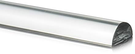 [DQ-PP] 150cm Acrylique seuil de Porte Transparente Douche 20x10mm