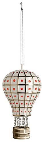 Alessi MJ16 4 Mongolfiera reale Dekokugel - Porzellan. Handdekoriert.