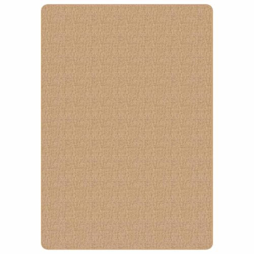 vidaXL Teppich Jute mit Latexrücken 140x200cm Naturfarben Läufer Webteppich