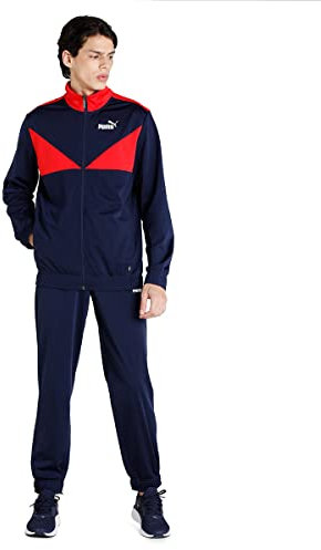 PUMA Herren Trainingsanzug Classic Tricot Suit cl 585839 Peacoat XXL