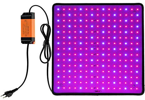1000 W - Lampada LED per orticoltura, crescita fioritura, 225 LED Grow Light Pannello LED coltivazione interno Spectre completo lampada crescita pianta per pianta, crescita interna (02)