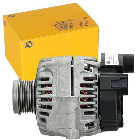 HELLA 8EL 011 713-701 Generator/Lichtmaschine - 14V - 120A | Kompatibel mit: ALFA ROMEO MITO, FIAT 500, 500 C, 500L, 500X, DOBLO Cargo, DOBLO Pritsche/Fahrgestell
