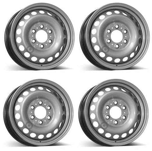 4x Alcar Stahlfelgen 4-6131 6.5Jx16 ET54 6x130 kompatibel mit Mercedes Benz Sprinter