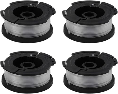 StarRing Replacement Trimmer Spool & Line & Cover For Black and Decker Grass Trimmers for GL280 GL230 GL340 GL425 GL430 GL530 GL540 Strimmer Trimmer Accessories (4PCS)