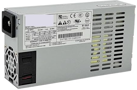 TAYKDRCAX Fuente de alimentación miniflexible 7660B 1U de 600 W, 80PLUS Platinum, con Conector for GPU 2 * 6+2