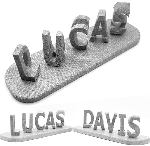 Custom Dual Name 3d Art – Couples Name Plaque, Dual Name Illusion Love 3d Printed, Personalized Gifts for Women, Customizable 3d Printed Dual Name Plate, Customized Name Plates for Home - Desk Plaque