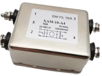 Filtro di alimentazione antirumore e anti-interferenza XAM-20-A4 Filtro di linea di alimentazione switching 20A 10A(XAM-10-A4 10A)