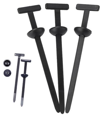 100 Stück Kabelbinder, Kabelbinder Set aus Nylon Mit Selbstsichernder Technologie, UV-Schutz, für Auto-Reparatur und Haushaltsorganisation