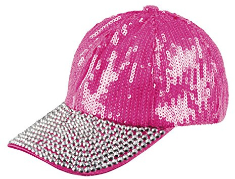 Boland 04275 Bling hatt, rosa, standardstorlek