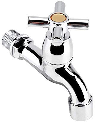 Grifo De Lavadora De Pared Para Agua Fría - Plástico, Montaje En Pared, Para Lavandería, Cuarto De Baño, Bañera, Exterior, Jardín - Manguera G1/2