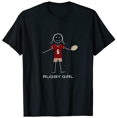 Rugby femminile divertente, regali del giocatore di rugby Maglietta