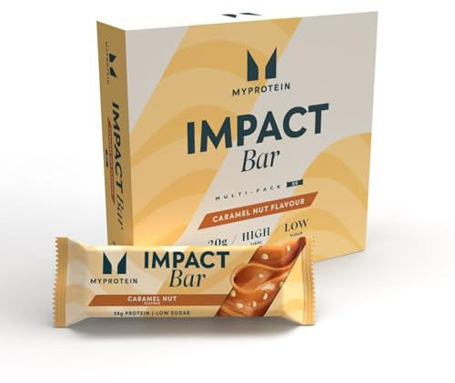 Impact Bar 12 x 64g Caramel Nut