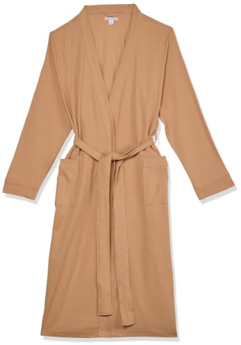 Amazon Essentials Peignoir Long En Tissu Nid D’Abeille Léger (Grandes Tailles Disponibles) Femme
