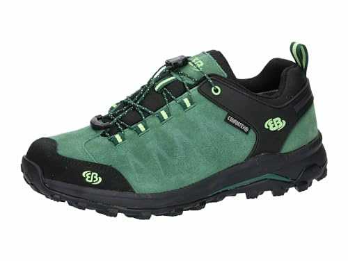 Brütting Unisex Mount Chester Trekkingsskor, grön/svart/citon, 45 EU, Grön svart citron, 45 EU