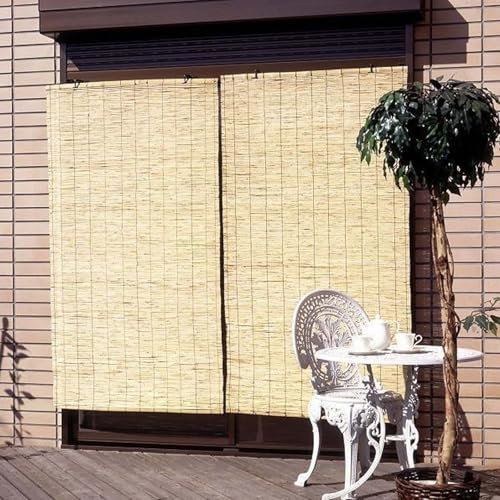 Recinzione Giardino Esterno In Legno,Copri Balcone Per Ringhiera Bamboo Resistente,Recinto Di Canne Alto 300 Cm, Leggero, Non Facile Da Rompere O Incrinare, Facile Da Maneggiare 